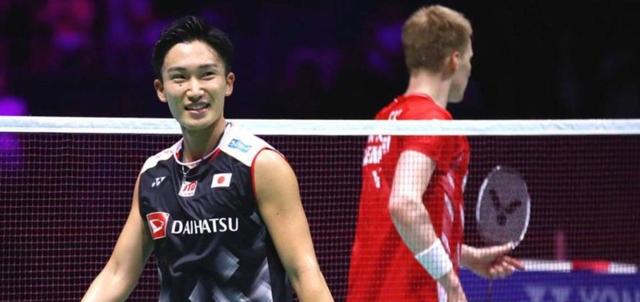 中国队鏖战丹麦队，桃田贤斗带队取胜