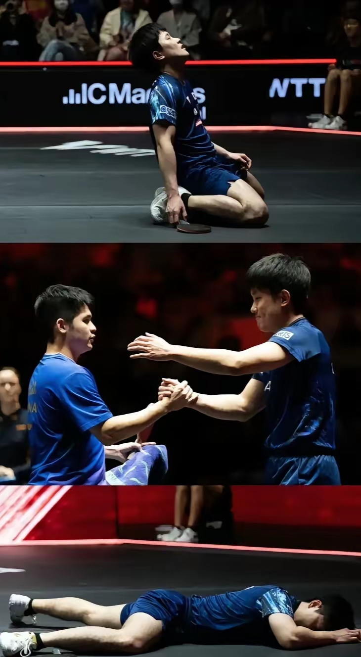 中国队险胜韩国队，张本智和扛起全队